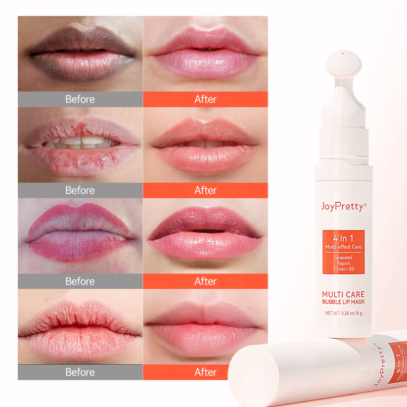 Bubbel lippen masker